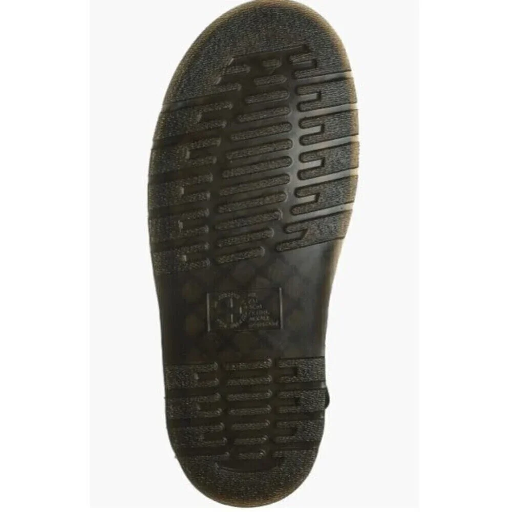Dr. Martens Jorge II Clogs Black Leather Slingback Mules